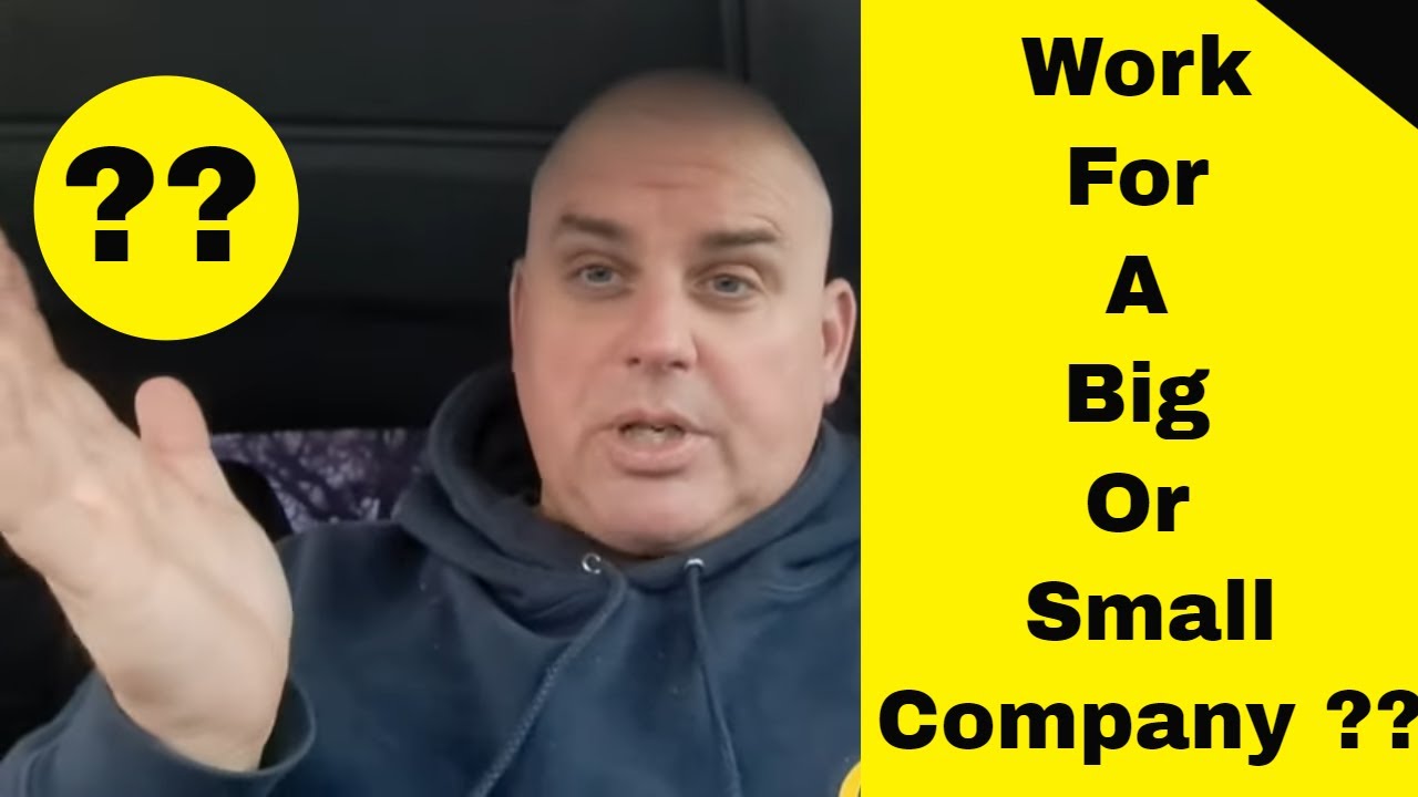 HVAC Career Advice - Should You Work For A Small HVAC Company Or Big Company?