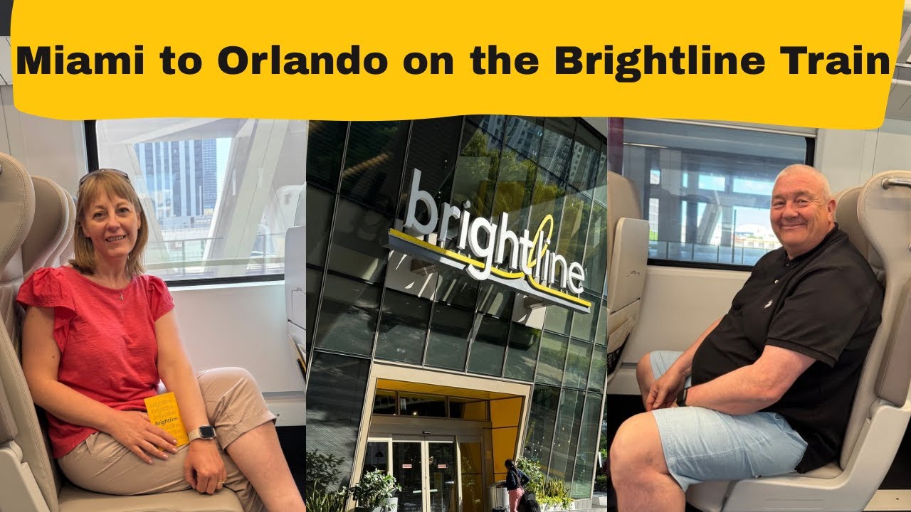 Стоит ли пользоваться услугами Brightline? Поездка на поезде из Майами в Орландо | Места, питание...