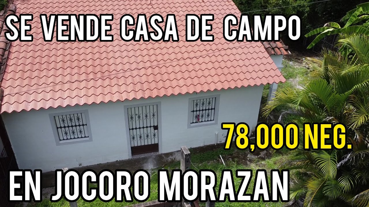 Son 3 Estructuras con terreno en jocoro morazan 