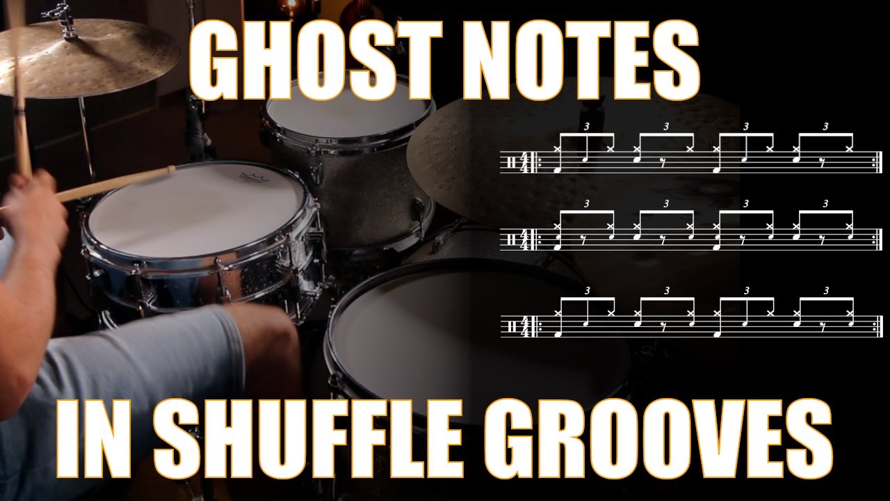 Ghost Notes in Shuffle Grooves - Daily Drum Lesson