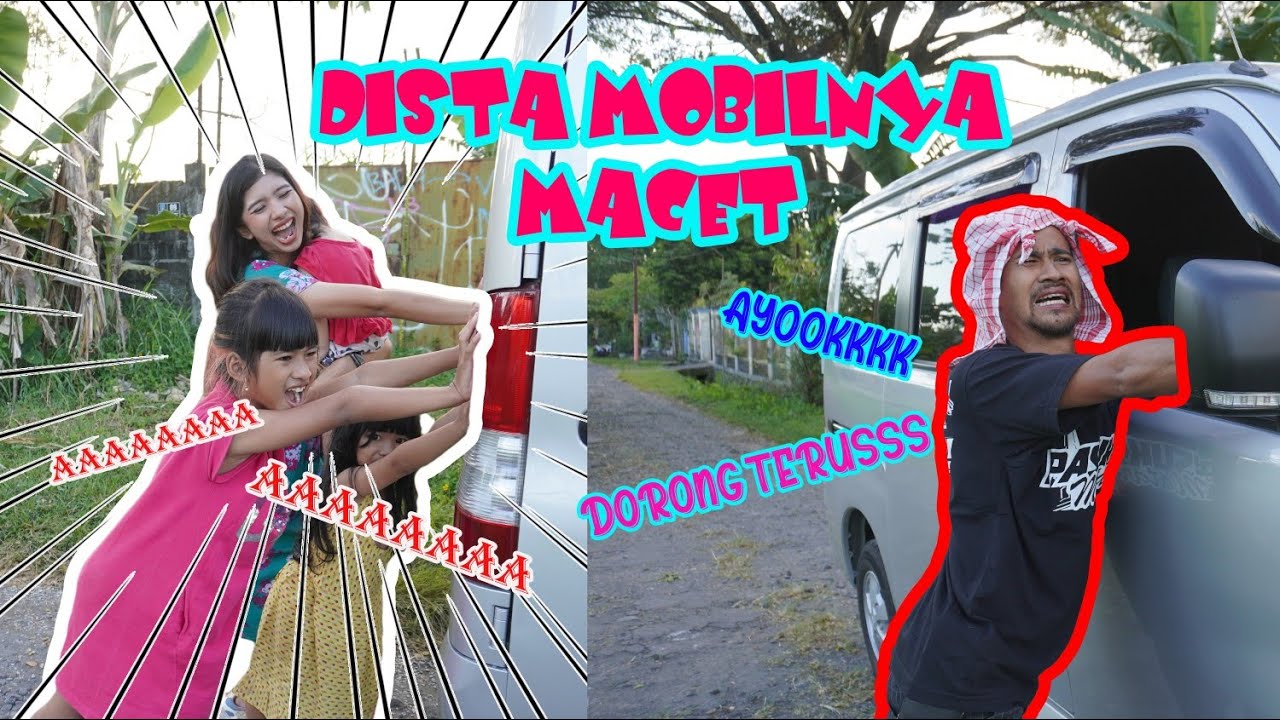 GAWAT!! MOBIL DISTA MOGOK🥲 !! DISTA CAPEK DORONG MOBIL!! #viralvideos