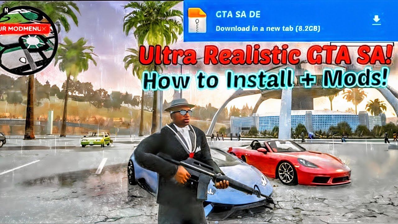 How to Install GTA San Andreas Definitive Edition & Mods on Android | Step-by-Step Guide