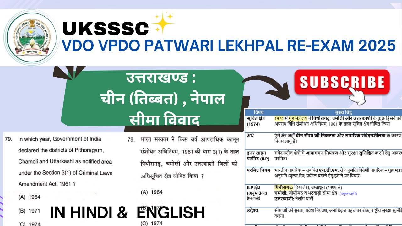 UKSSSC VDO VPDO Patwari Lekhpal 2025 Strategy | Q&A| One Stop Solution for Uttarakhand Exams |Tests