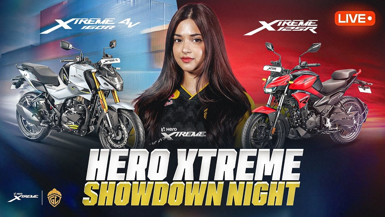 Mizo Xtreme Showdown Night🔥 | Testing the NEW Hero Xtreme 125R & 160R 4V Features!