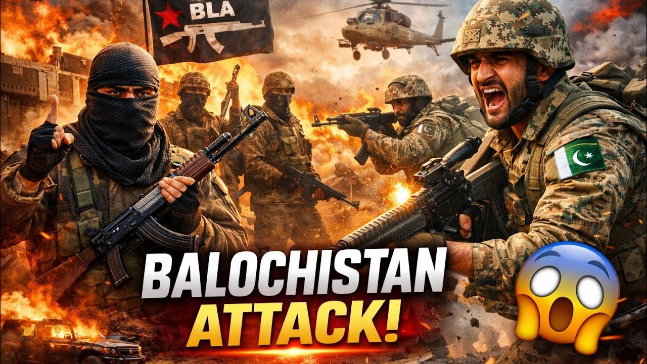 BLA Claims Responsibility for Deadly Attack || Balochistan update 