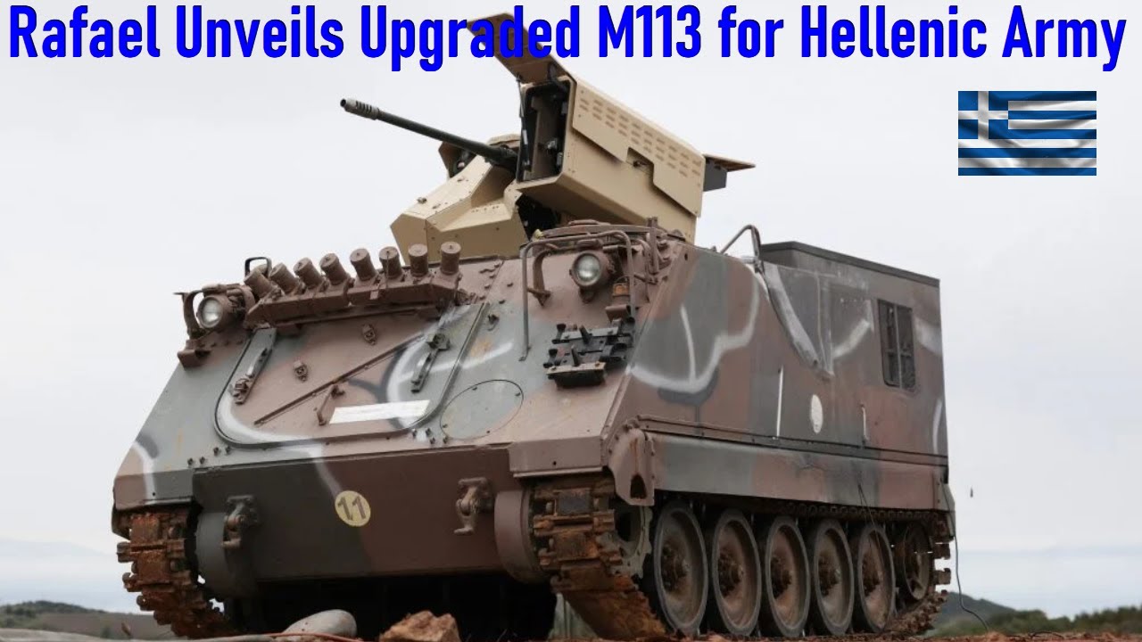 Rafael Unveils Upgraded 400 Units M113 for Hellenic Army