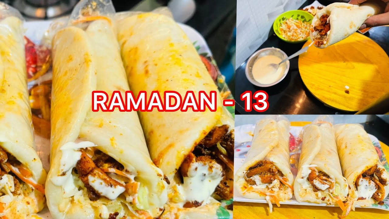 🌙 Ramadan ~13 😍😍 || Chicken Shawarma 🥙 || Ifthar Special 