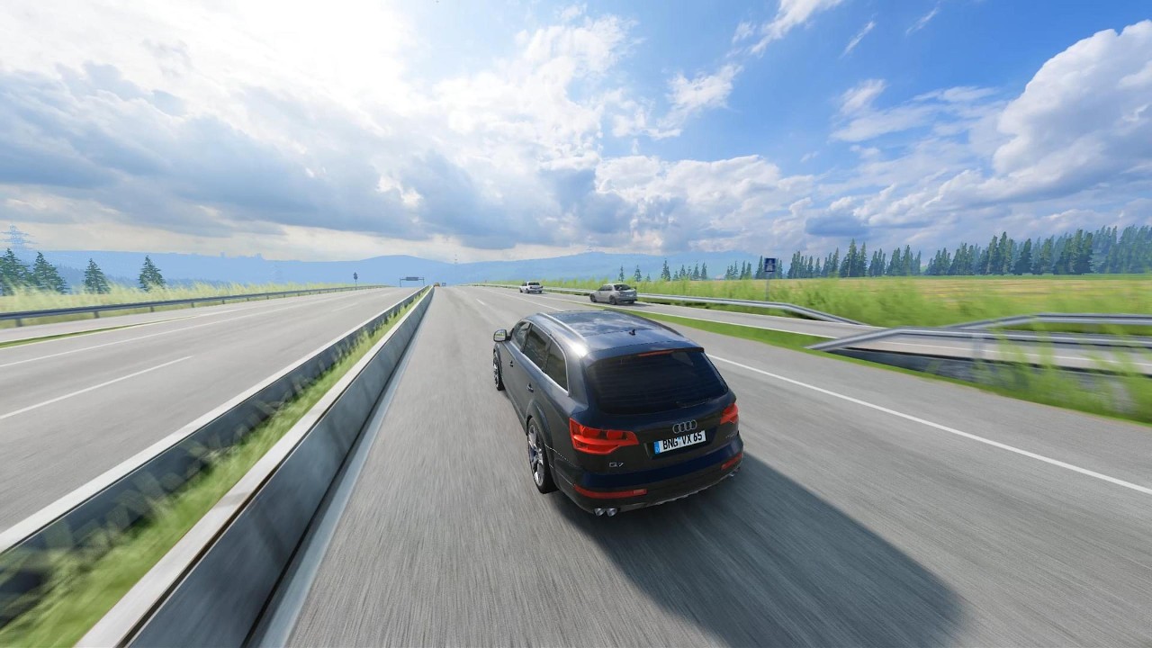 Realistic crash in BeamNG.drive