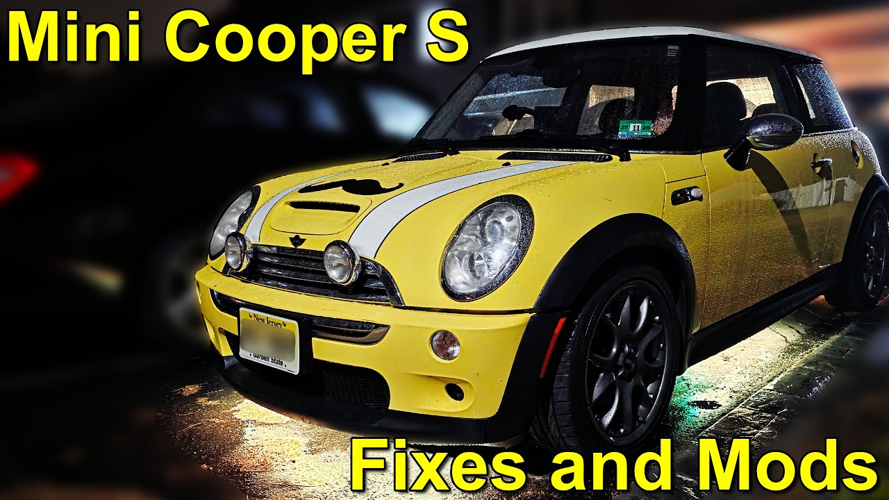 Transforming my Mini Cooper S! Repairs, Wheels, Underglow and More!