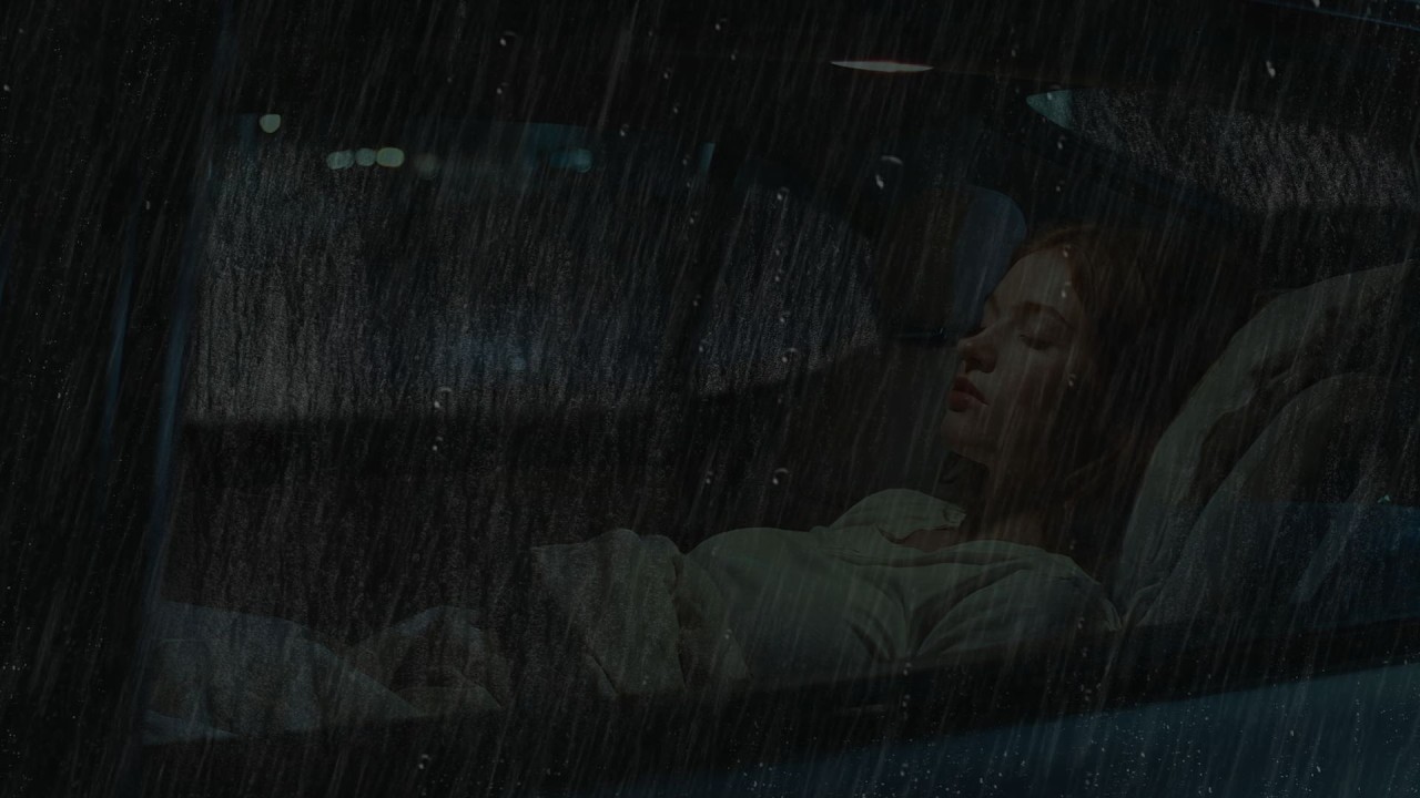 Fall Asleep Fast Tonight 🚗🌧️ Rain in Car at Night | Deep Sleep, Insomnia Relief