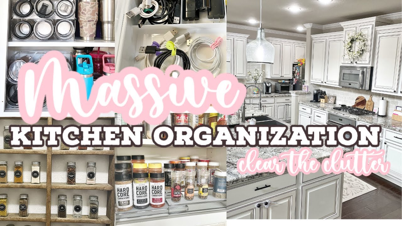 KITCHEN ORGANIZATION IDEAS 2021 / EXTREME KITCHEN DECLUTTER / KITCHEN ORGANIZE