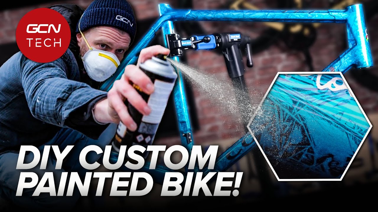 How To Recreate An Ice Effect Custom Painted Bike | Part 1