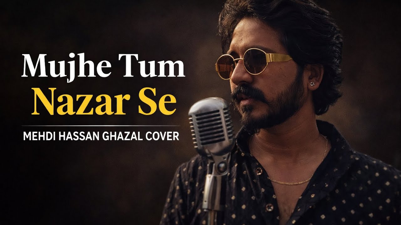 Mujhe Tum Nazar Se | Ghazal Cover | Mehdi Hassan Sahab Tribute by @pravinsbhati 