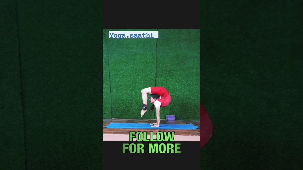 👉Advance Backbend/Handbalance/Strengthworkout/Yoga Saathi Short Video 🤸‍♀️ 🤸‍♀️🤸‍♀️