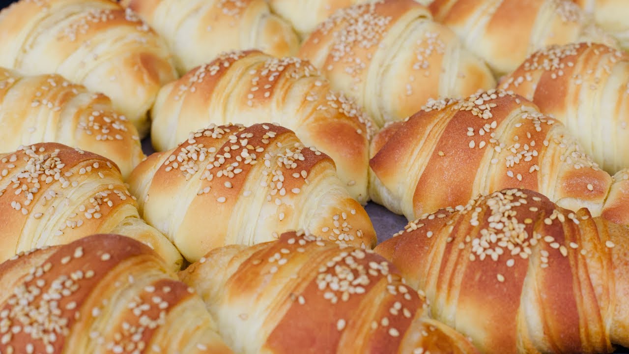 KROASAN KIFLICE - RECEPT ZA KIFLICE SA MNOGO SLOJEVA