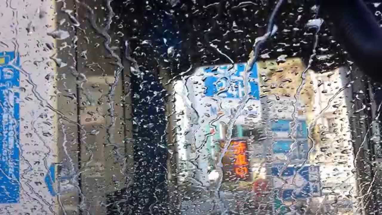 20セルシオ洗車機で洗車 　Express Wash