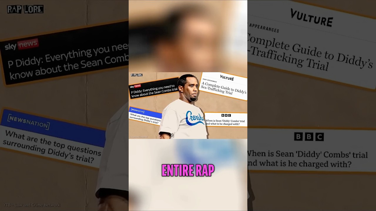 Diddy&rsquo;s Trial Could Change Hip Hop Forever&hellip;#diddy #rap #drama #crime #hiphop