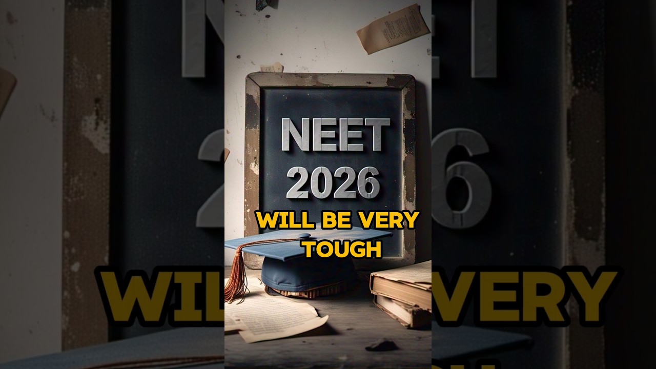 Neet 2026 will be very tough ? #neet2025#neet2026#neet#aiims#mbbs#neetaspirants