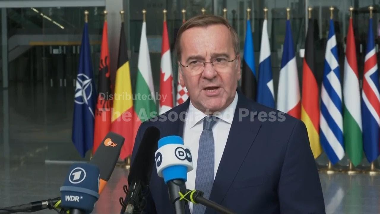 Germany to deploy Eurofighter jets in Poland, defense minister says at NATO meeting