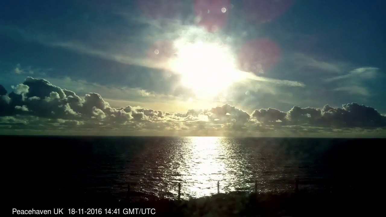Peacehaven Cliffs Time Lapse from 05 Nov 2016 to 15 Apr 2017