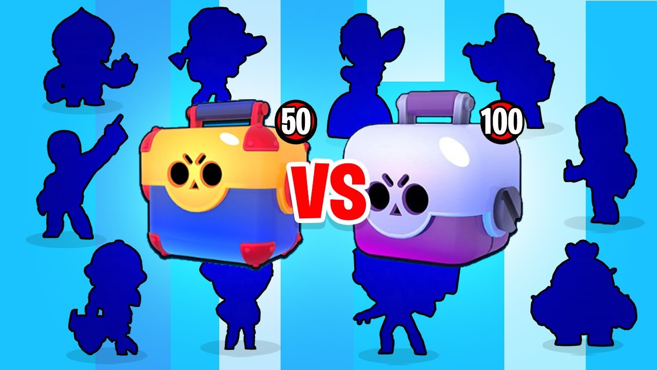 GROTE DOOS vs MEGA DOOS in Brawl Stars!