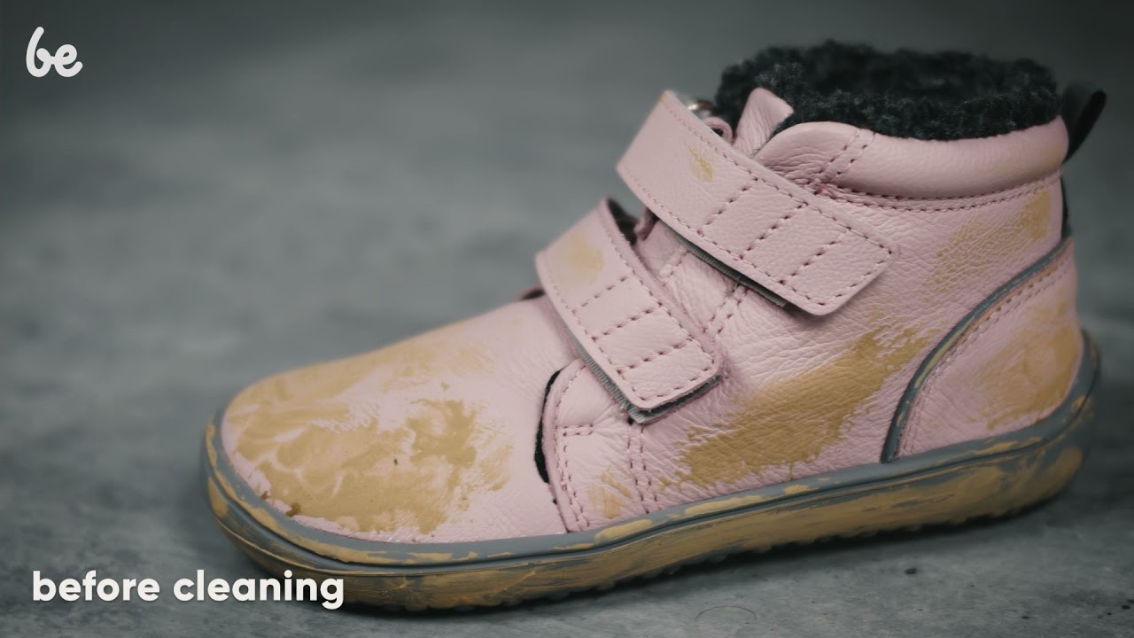 How to clean and waterproof Be Lenka Penguin kids leather barefoot boots? Instructions & Tips