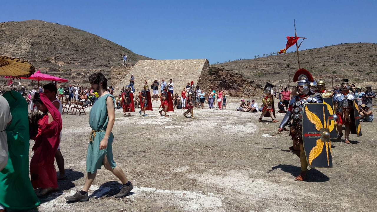 Desfile final en Bilbilis Renascentis 2017