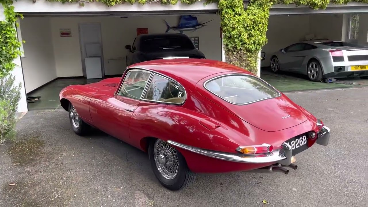 Jaguar E-Type Series 1 FHC - 3.8 with Moss box.  - FOR SALE at www.shmooautomotive.co.uk