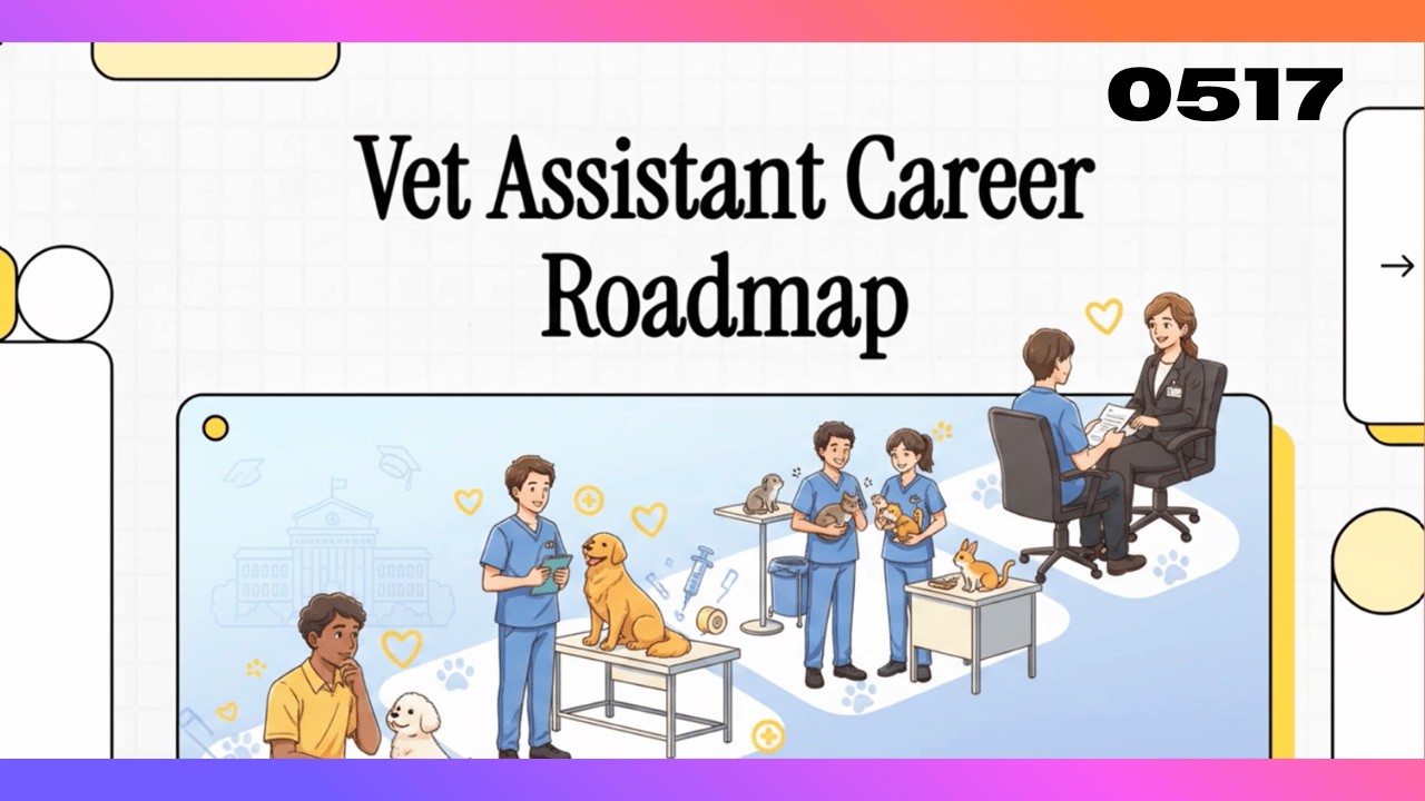 4K 0517 Vet Assistant Career Roadmap &mdash; A Rewarding Path for Animal Lovers