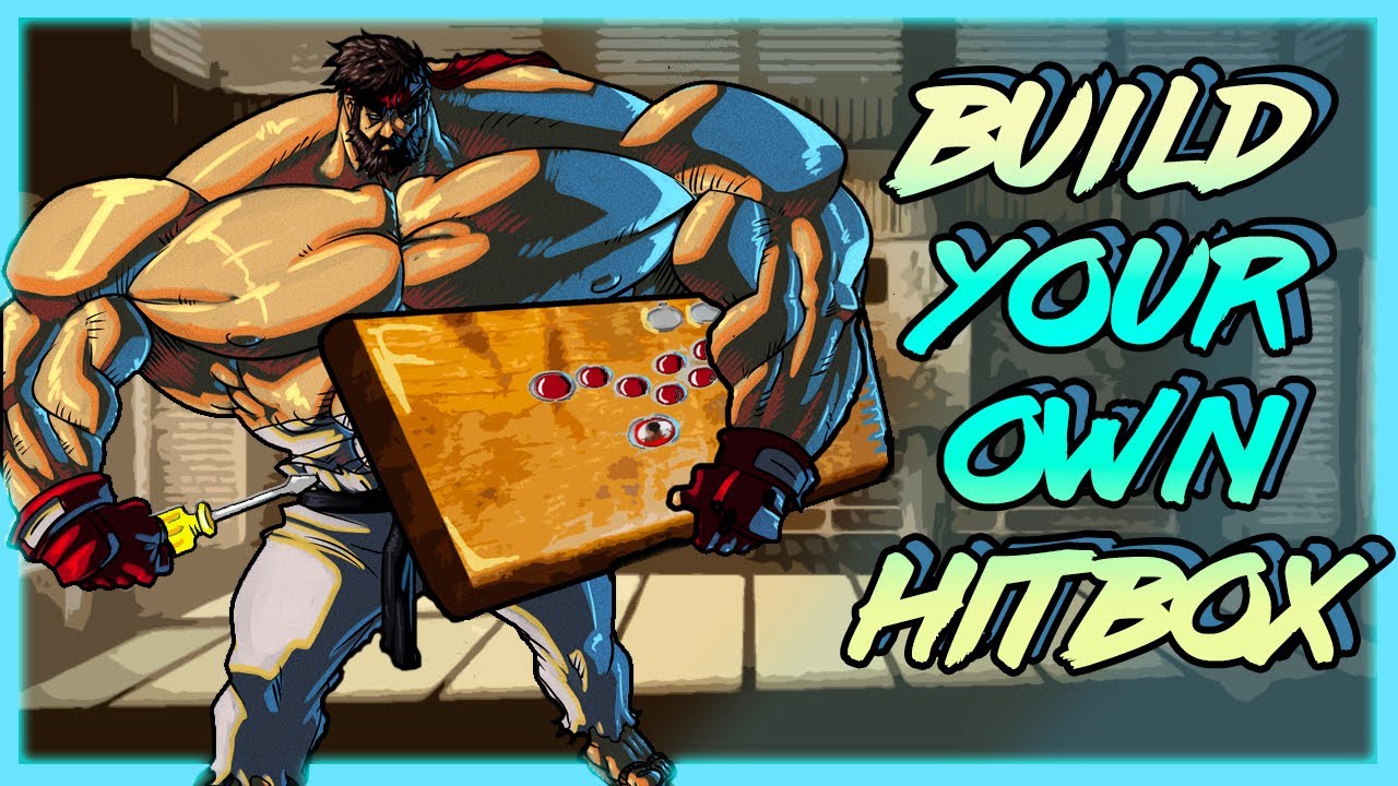 Создайте свой собственный Hitbox для Street Fighter 6! — самодельный контроллер со всеми кнопками