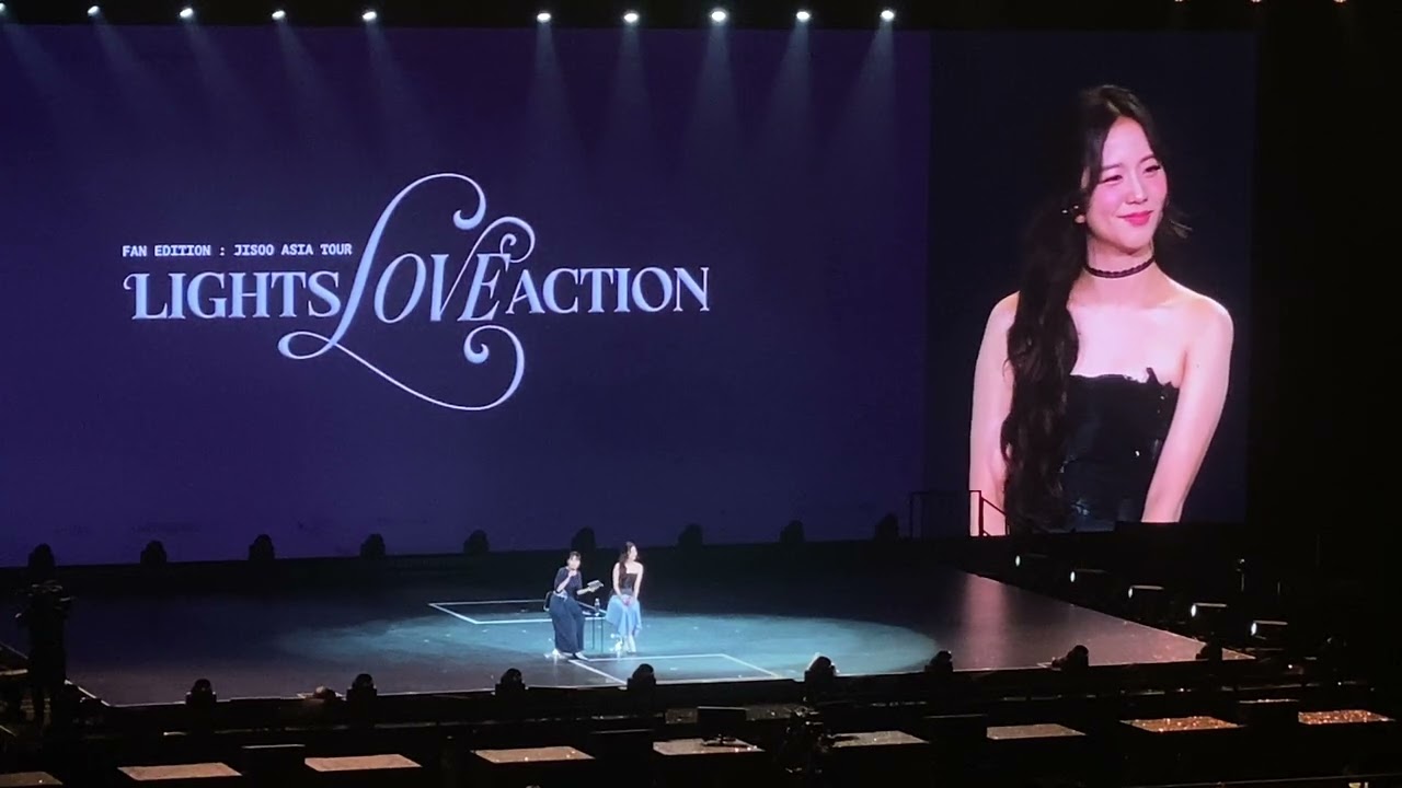 250321 “LIGHTS, LOVE, ACTION” Jisoo Fanmeeting part 2 (2/F view)