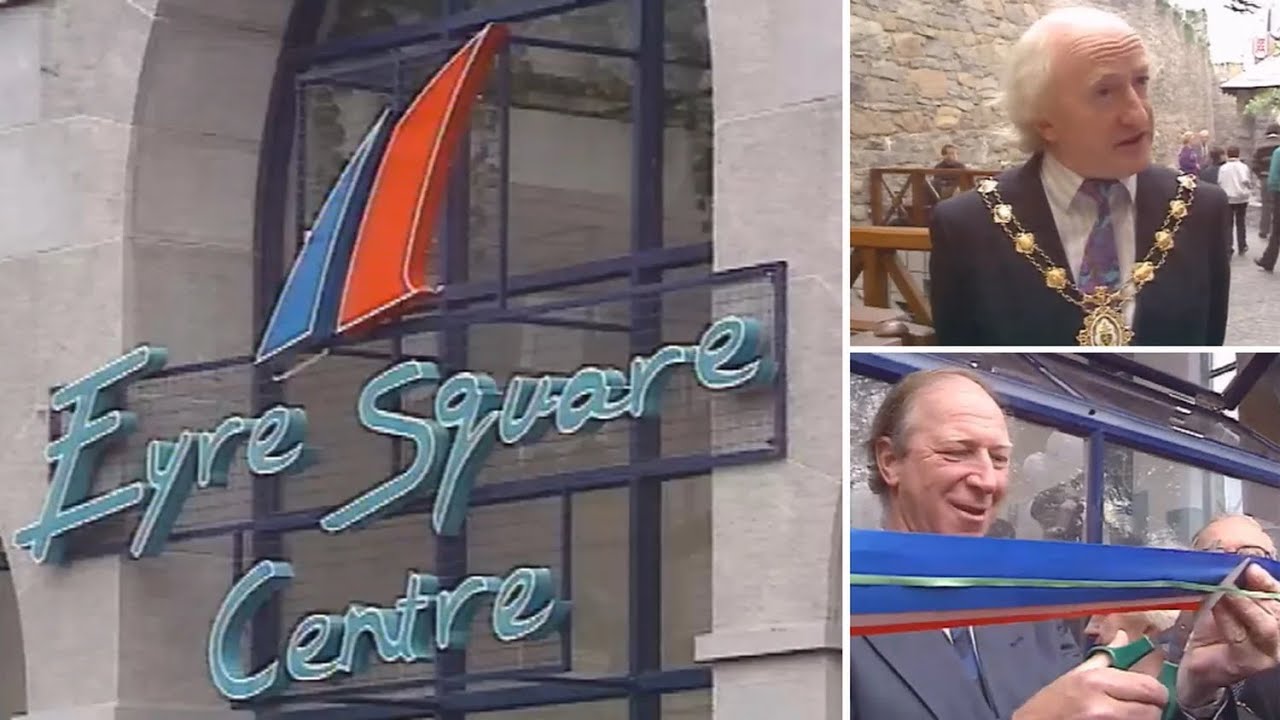 Eyre Square Shopping Centre Opens, Galway City, Ireland 1991