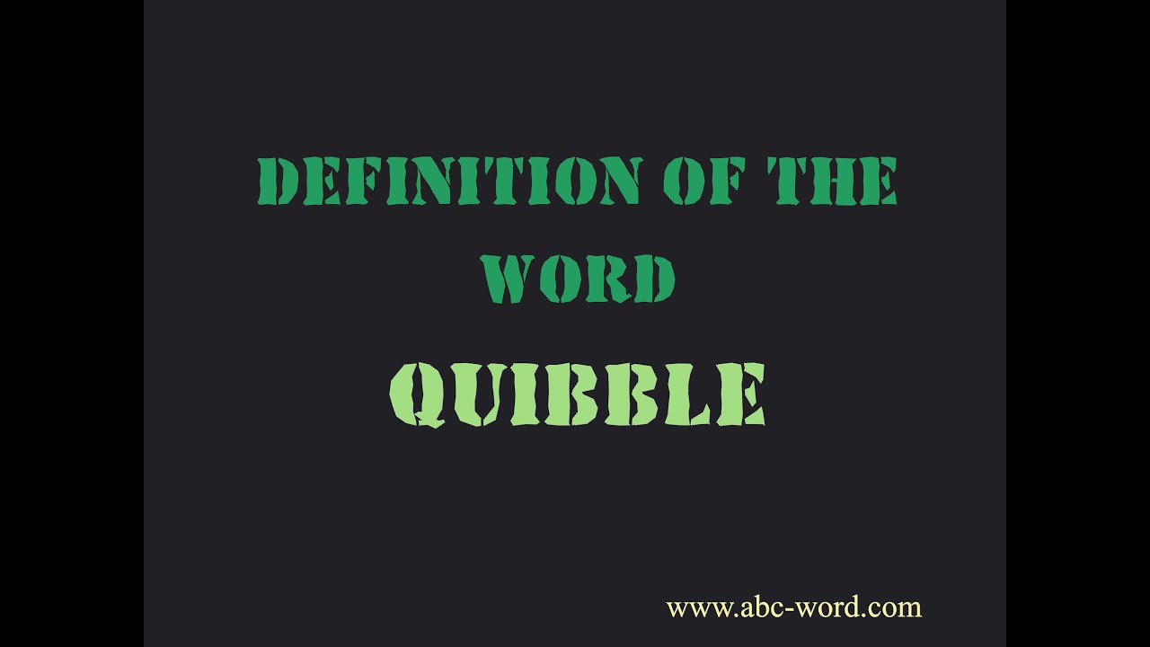 Definition of the word 