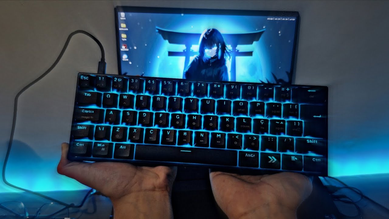 Meu primeiro teclado Mecânico (TG 600 KBM)