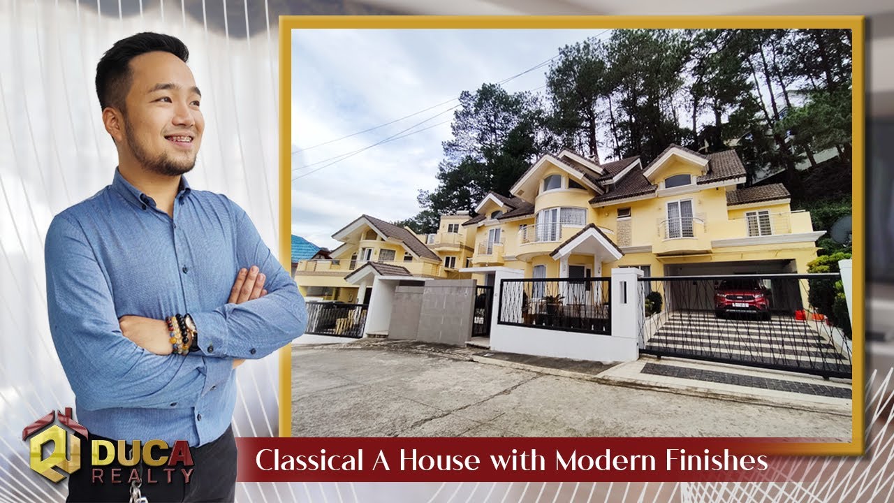 CLASSICAL A HOUSE WITH MODERN FINISHES | HOUSE AND LOT FOR SALE - BAGUIO CITY | HOUSE TOUR 01
