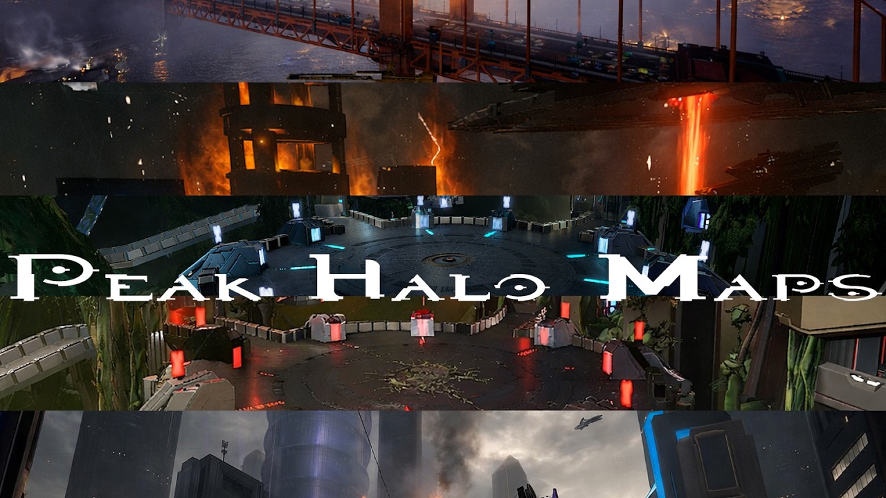 5 New Peak Halo Maps Release Trailer