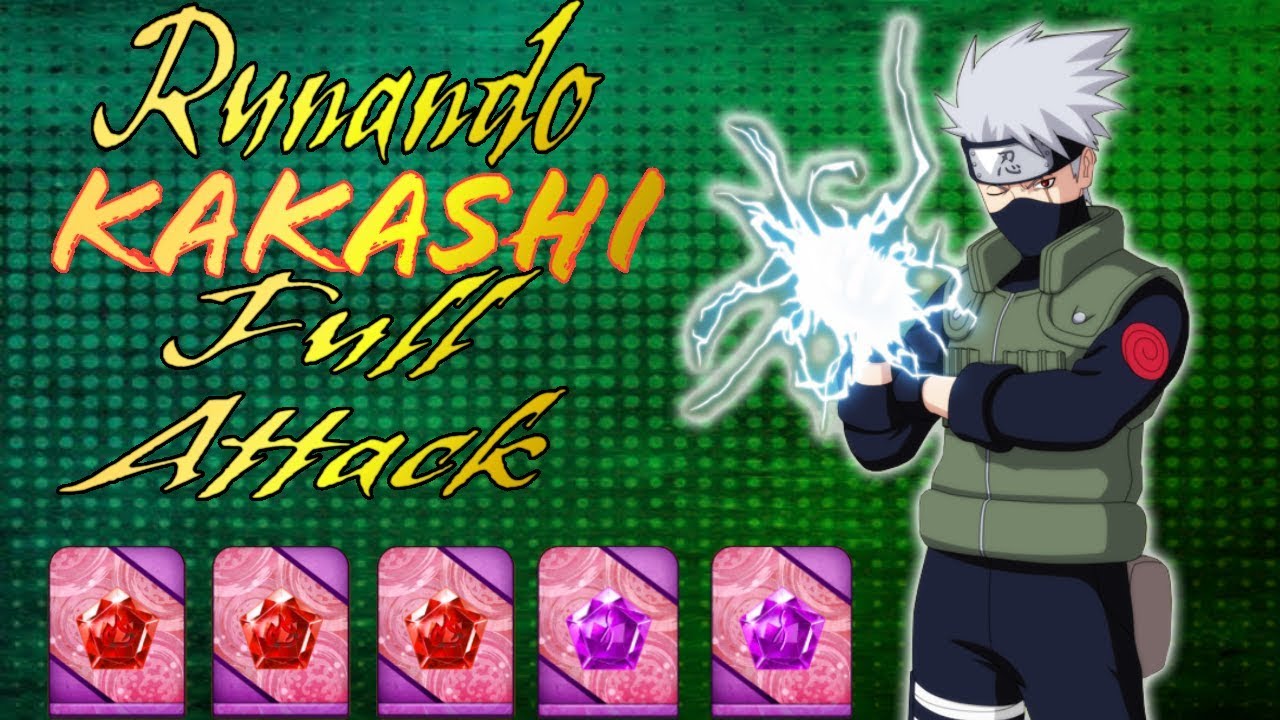 Runando Kakashi Full Attack - Ninja Guerreiros Lend&aacute;rios