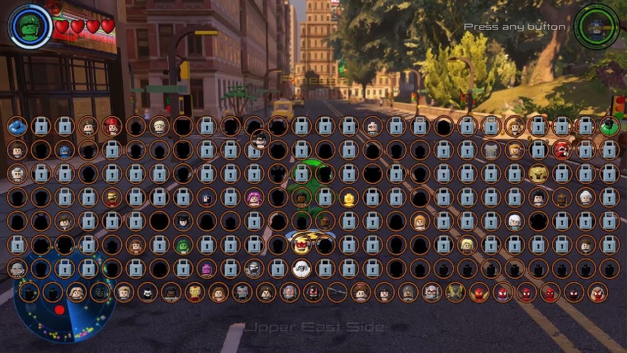 LEGO MARVEL's Avengers - Free Roam Gameplay - Lou Ferrigno