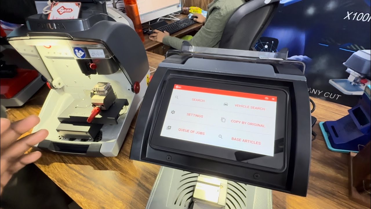 Minda Silca Automatic Key Cutting Machine | Full Testing Video EVOX