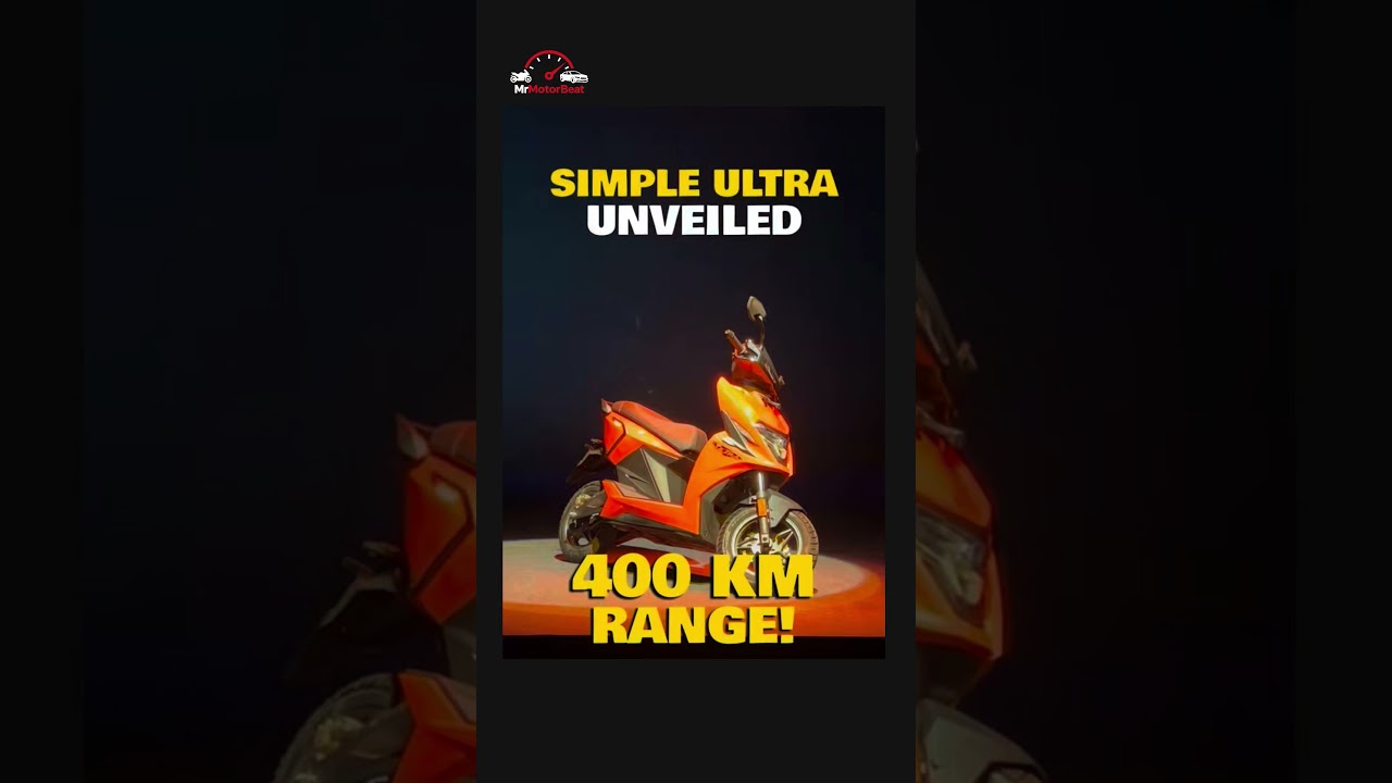 Simple Ultra Unveiled ⚡ India’s First 400 KM Range Electric Scooter!
