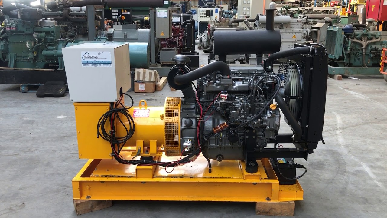 Yanmar Leroy Somer 40 kVA generatorset 1