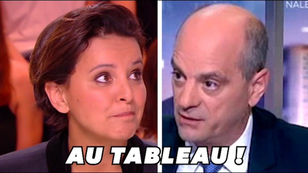 Les mauvaises notes de Najat Vallaud-Belkacem à Jean-Michel Blanquer