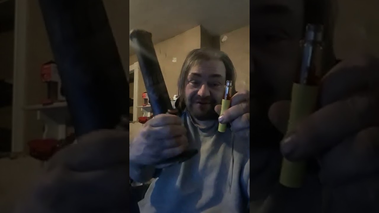 Smoking A Bong Through A Delta 8 / Delta 10 Disposable Cart