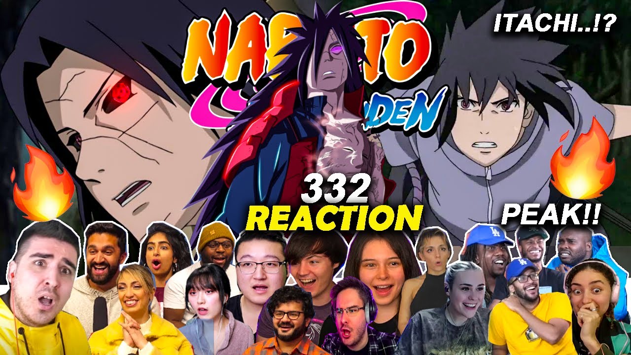 Саске воссоединяется с Эдо Итачи! Боже мой🔥 Реакция на «A Will of Stone» Shippuden 332