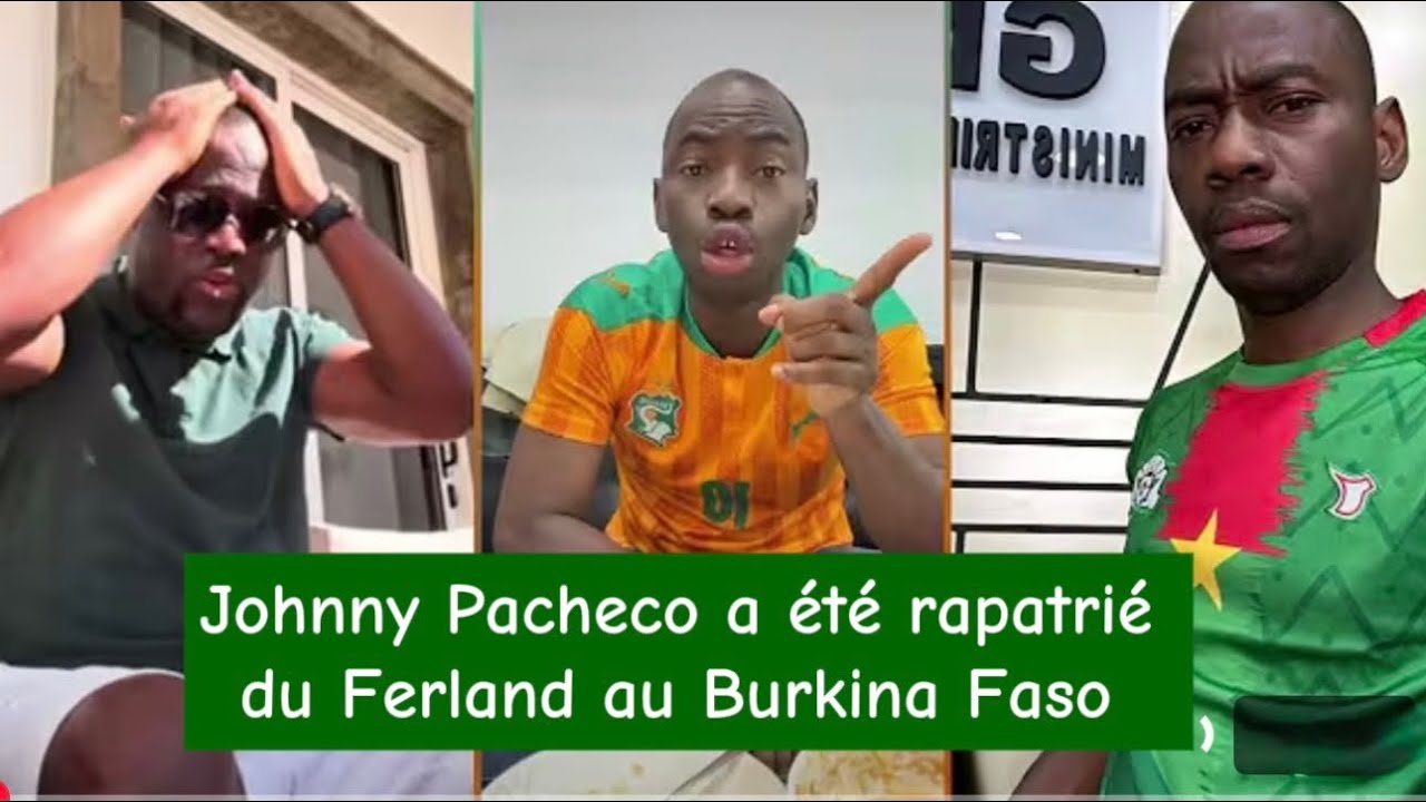 DEBAT SUR JOHNNY PACHECO ,IL EST ACTUELLEMENT AU BURKINA FASO