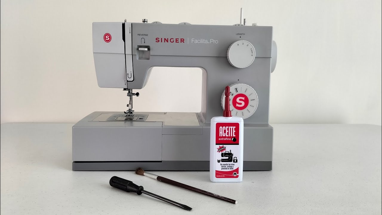 Cómo limpiar y aceitar mi máquina de coser - Tutorial Fácil