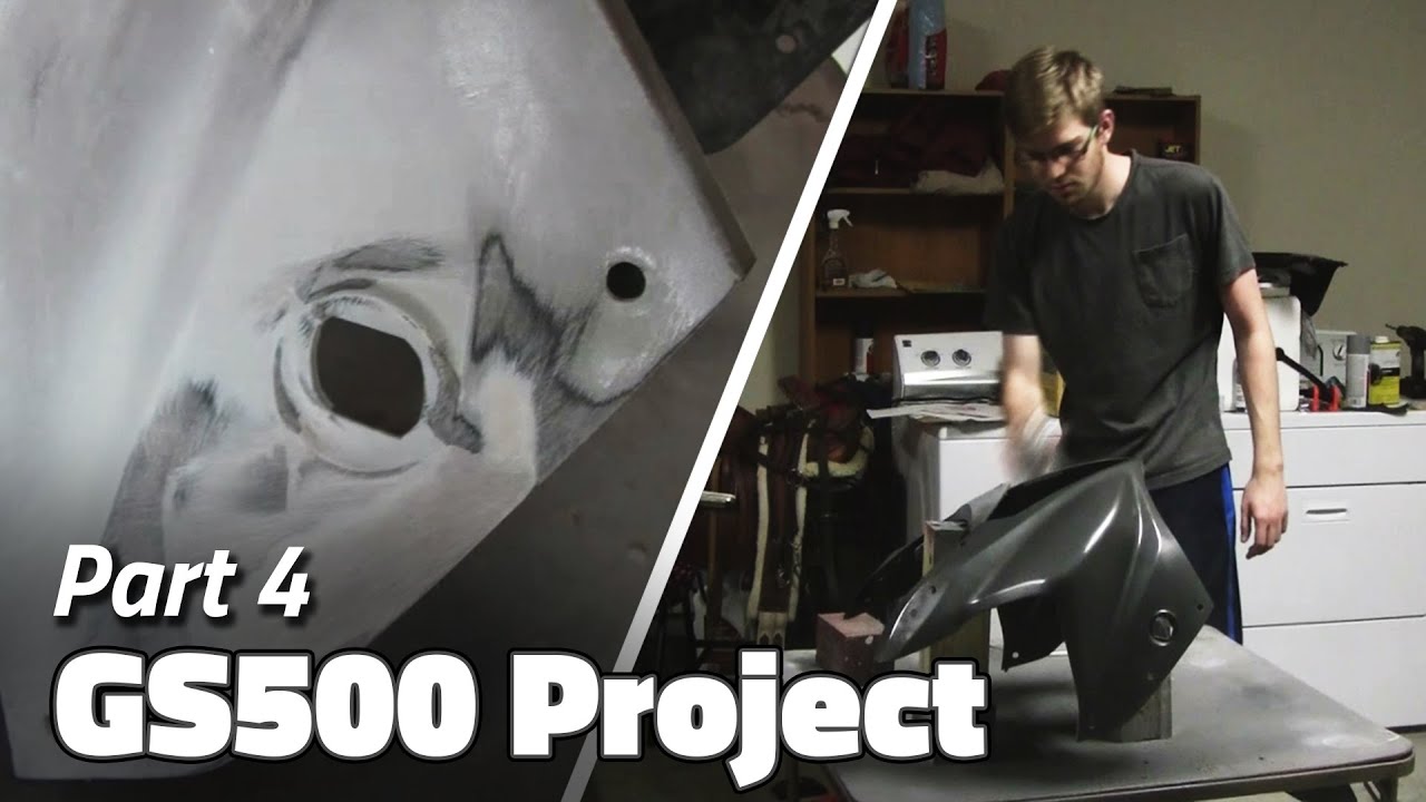 Painting begins! | GS500F Project - Part 4