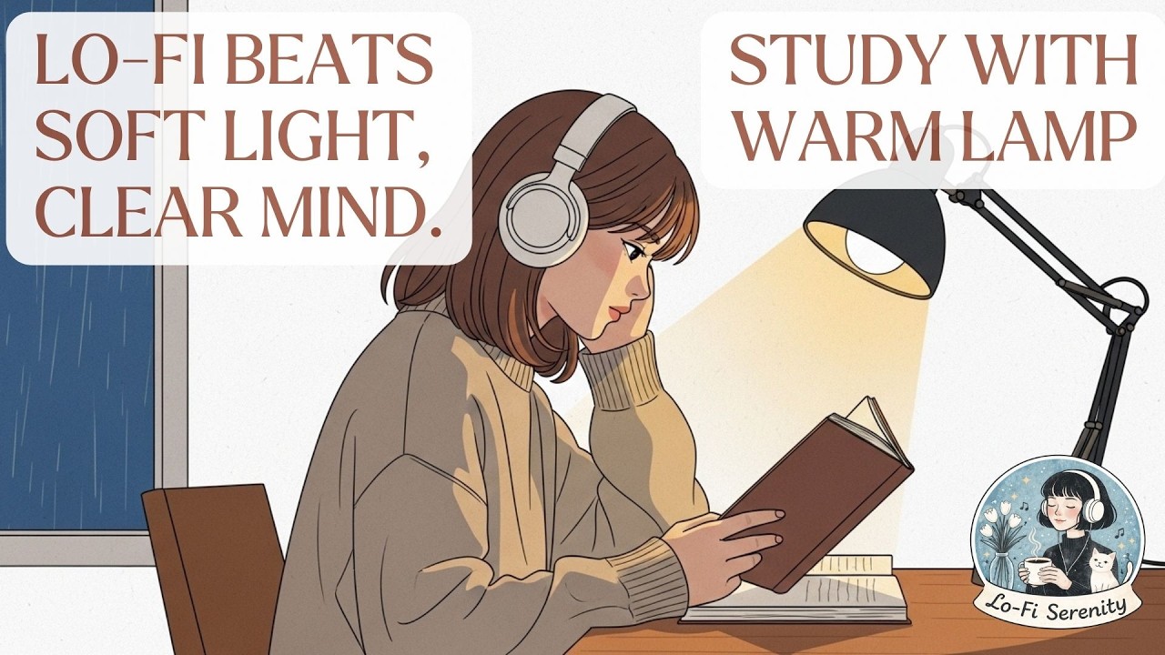 🎧 Study with Warm Lamp 💡 | 2 Hour Cozy Lofi