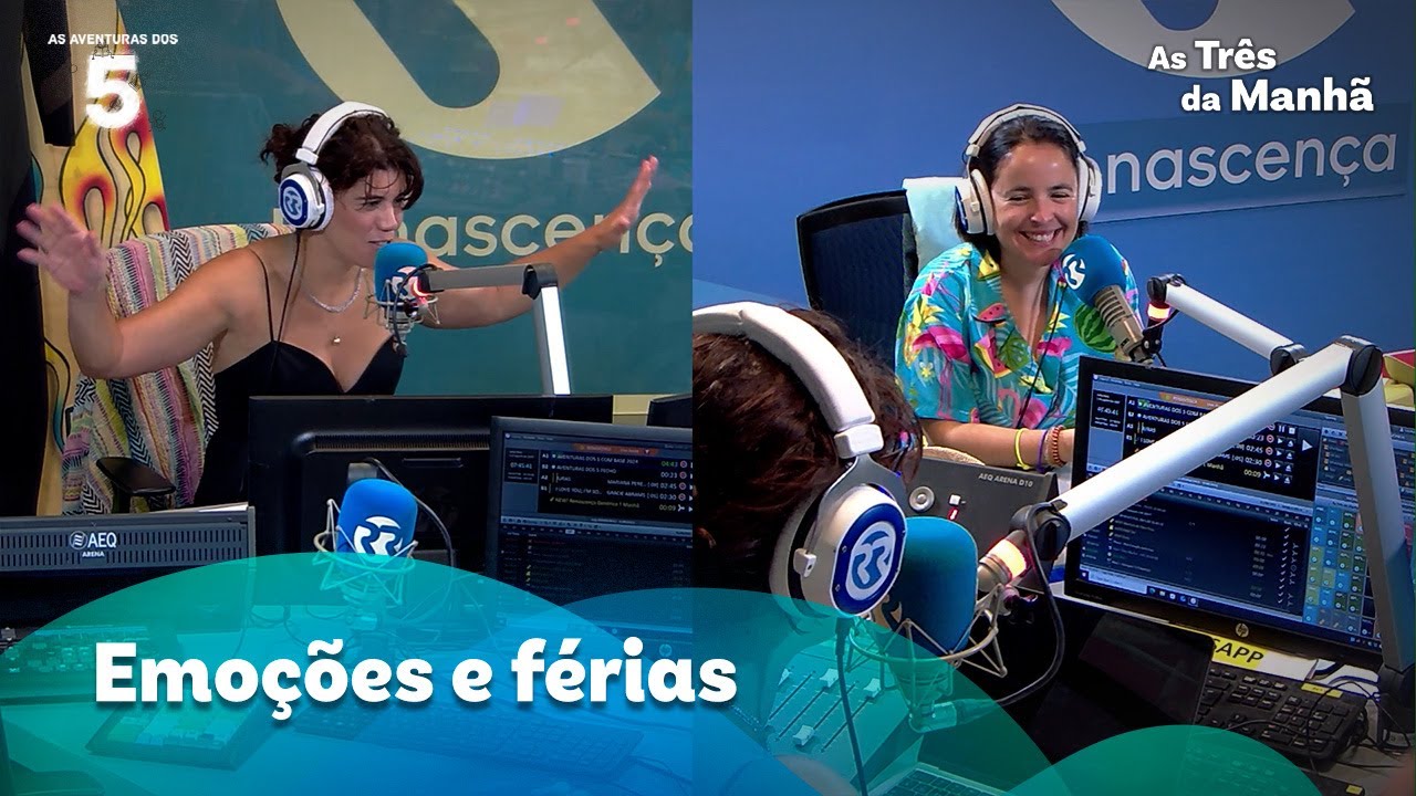 Emoções e férias - As Aventuras dos 5