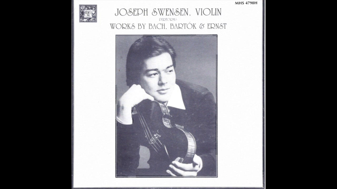 Joseph Swensen | Ernst: 'The Last Rose of Summer' | Recorded in 1983